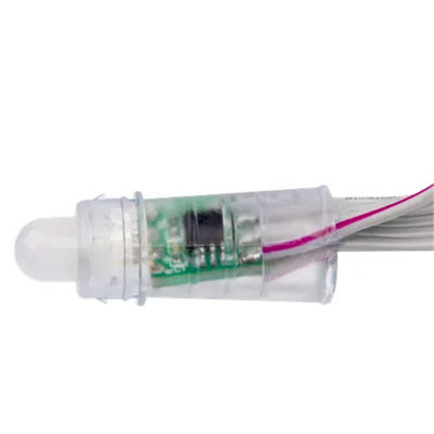 Luzes de píxeles LED 0.2W DC12V IP67 de color único 9mm de exterior impermeable a la luz de canal de publicidad