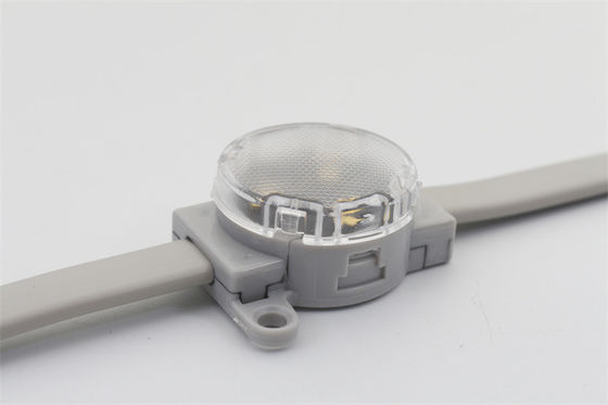 24V 60mm IP65 RGBW LED Ángulo de píxel 120° 1.5W Voltagem de trabajo DC24V Caparazón de PC de material
