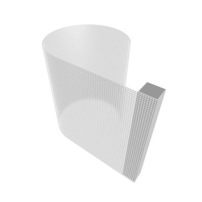 Display LED de película adhesiva LED transparente super delgada flexible para uso en tiendas de venta al por menor DC5V P4