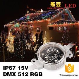 Luz de tira de la Navidad LED del pixel de SMD5050 IP67 RGB LED 0.9Watt DC15V