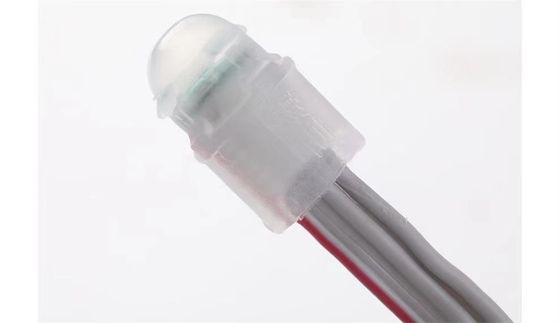 DC12V 0.2W impermeable IP67 de un solo color 9mm LED de luz expuesta para luces exteriores