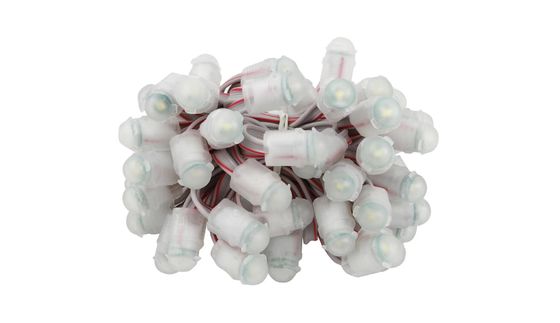 DC12V 0.2W Waterproof IP67 Single Color 9mm LED Exposed Light String For Outdoor Lights