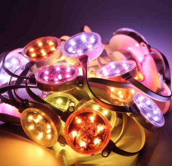 Outdoor 40mm 50mm SMD3535 DMX Digital RGB Led Pixel IP67 Waterproof