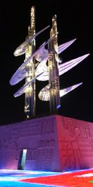 IP67 al aire libre 40m m 50m m impermeabilizan la fuente de luz de punto llevada para el proyecto de la escultura