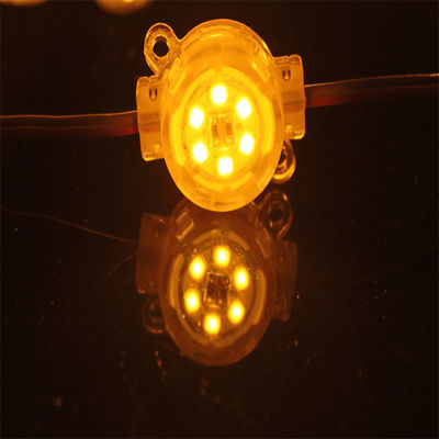 Miracle Bean resistente al agua SMD2835 12V luz de punto LED simple 0.6W