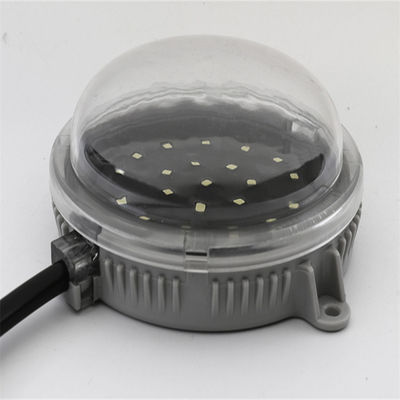 RGB 0.75W DC12V Luz de píxeles LED exterior Fuente de luz de punto LED con vida útil de 30000 horas