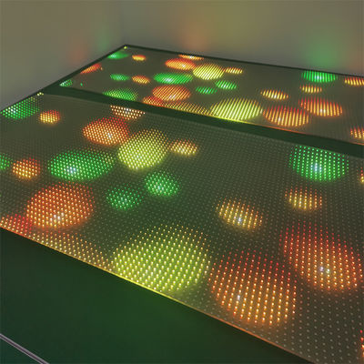 P10 pantalla de publicidad de interior de flexibilidad en vidrio transparente SMD2121 5V pantalla de película de cristal LED