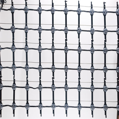 Outdoor Flexible LED Mesh Screen for Advertising Stage Background P100 DC12V RGB Display Screen