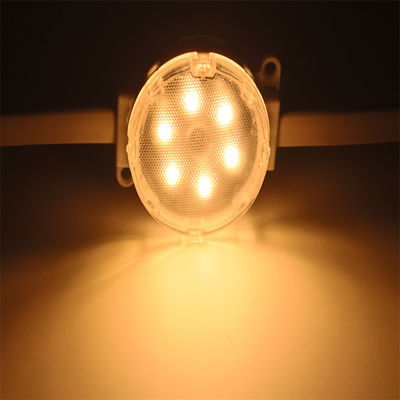 Luz de pleno color LED de 50 mm programable para decoración navideña DC24V 1.5W IP67