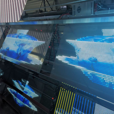 Thinnest And Most Concealed LED Display Screen Excellent Permeability Present-Day Innovation