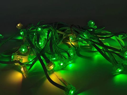 Miracle Bean Brand12V RGBwaterproof Shenzhen Direct Operated Manufacturer LED Outdoor Eaves Decoration Festival Lights