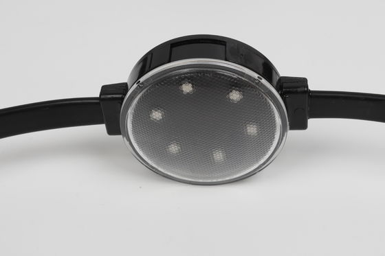 Solución de iluminación exterior de luz de punto LED RGB a prueba de agua con control DMX512
