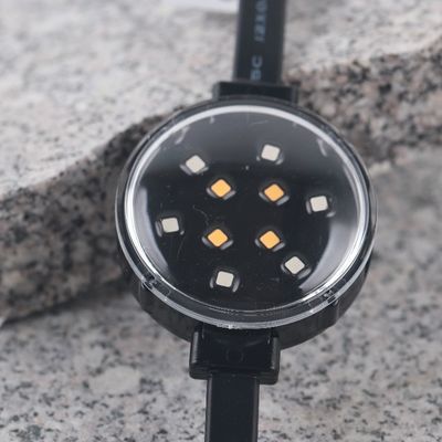 IP67 resistente al agua RGB 50mm SMD3535 DMX512 Smart Pixel LED Point Lights Cuerpo de PC.