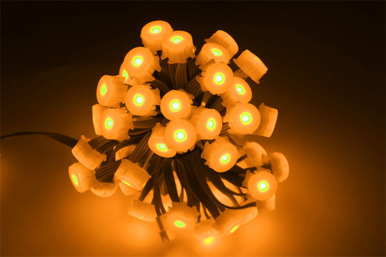 IP67 impermeable para decoración exterior SMD5050 20mm 6LM multicolor LED DMX512 RGBW luz puntual
