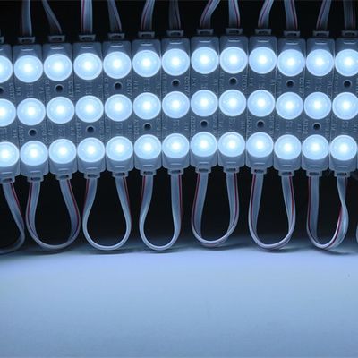 Módulo de Luz LED para Decoración Exterior con 3 Lentes Inyectadas y Consumo de Energía Impermeable de 1.5W