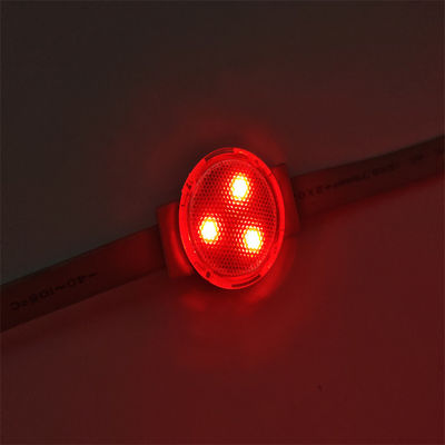 Luz de punto LED de color completo 12V RGB LED de alta eficiencia Luz de píxel PC Cuerpo de lámpara de pegamento