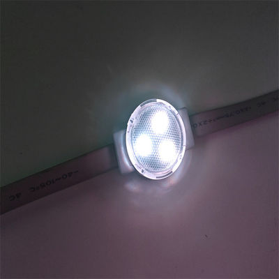 48pcs RGB Direccionable LED pixel Lámparas de cuerda a prueba de agua para el árbol de Navidad