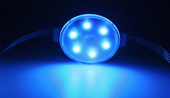 Diámetro 50 impermeable 0.3w Fuente de luz de punto LED permanente LED de vacaciones luz al aire libre luz de píxeles RGB