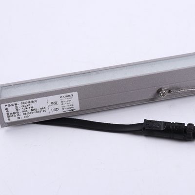 Lavadora de paredes LED de 12W de alto brillo con lente doble ángulo para decoración IP66 resistente al agua