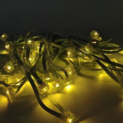 15M 12V LED icicle lights Christmas Light Outdoor Decoration Drop Led curtain String Lights Garden Street Eaves