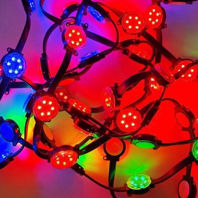 Luz de punto LED IP67 40mm con alto brillo y control DMX512