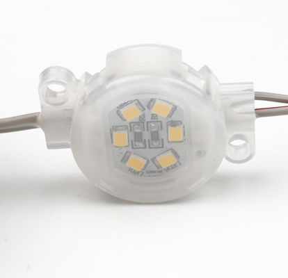 Fuente de luz de punto de píxel a prueba de agua 30 mm SMD5050 IP67 DC12V Voltado para edificios al aire libre