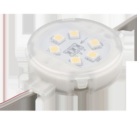 Luz de punto de píxel LED de cambio de color RGB para construcción de viviendas Iluminación al aire libre 24V IP67 impermeable 50mm