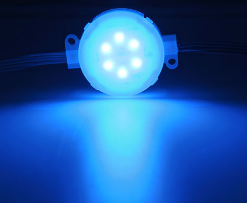 SMD5050 1.5W RGB LED Pixel Point Light para iluminación al aire libre 50mm Edificio Casa IP67 A prueba de agua 24V
