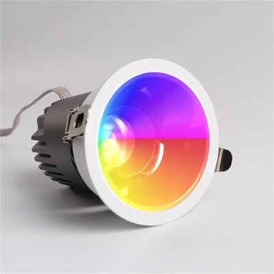 SPI USC290 LED 20W RGBW Brillo Recaído G LED Proyector Brillante para la superficie del salón montado en el techo