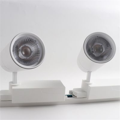 Superficie montada luz de pista magnética 40W RGBW Cuerpo de aluminio blanco/negro