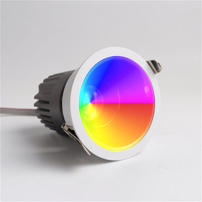 WiFi de techo incrustado de luz rotativa de Navidad con fuente de luz LED y modos múltiples
