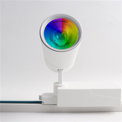 WiFi LED Track Light para Múltimodo en salas de exposiciones Salones de estar Dormitorios KTV y salas de música Color claro RGBW