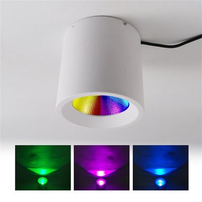 Aluminio RGBW LED Down Lights Decoración más brillante para lugares de entretenimiento en interiores
