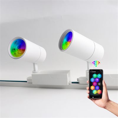 Estilo asiático 360 ajustable LED móvil luces de pista desmontado cabezas móviles para la barra de comidas