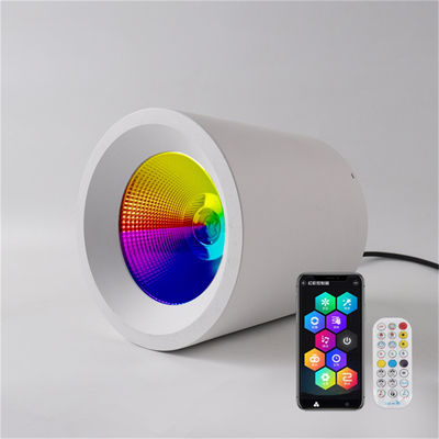 Iluminación de interior de color multimoda 60W RGBW LED con soporte de lámpara GU10 MR16 y voltaje de entrada AC100-240V
