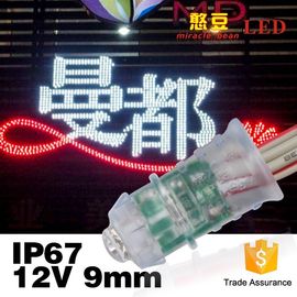 F5 / iluminación del pixel LED del tamaño de 9m m, luces del pixel del RGB con 3 años de garantía