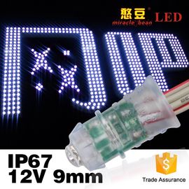pixel LED del poder 0.15W que enciende el color blanco con el silicón del PVC Shell dentro
