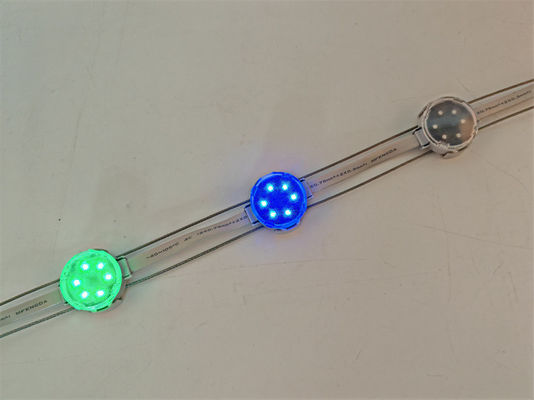 Luces de iluminación de punto de píxel LED de Navidad 2835 30mm 12V de perfil de aluminio exterior Permanente de iluminación programable