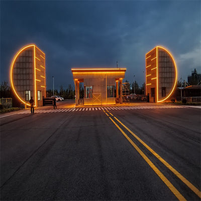 Luces permanentes al aire libre SPI Rojo Amarillo Blanco Punto Pixel Luces LED 30mm 6 Leds Con Precio mayorista