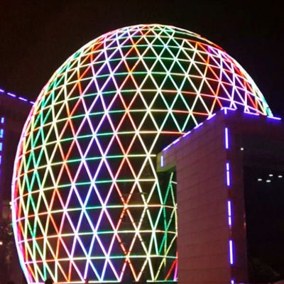 Luces de punto de píxel permanentes DMX 20mm DC12V LED Luces de Navidad RGB