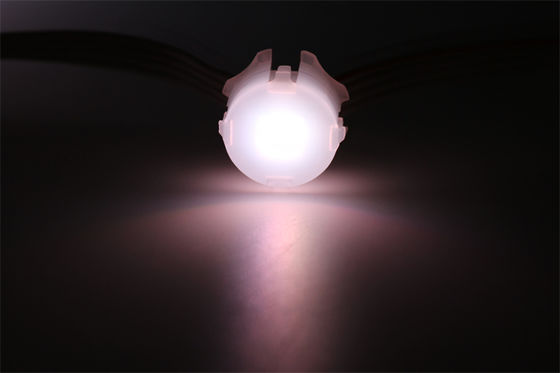 20mm LED luces puntuales LED luz de píxeles resistente al agua publicidad exterior Edificio fachada Iluminación de medios inteligentes Bule direccionable luces de color rojo