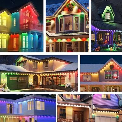 DC12V Addressable Christmas Permanent Outdoor Eaves Light Smart House Exterior Led Pixel Eave Light