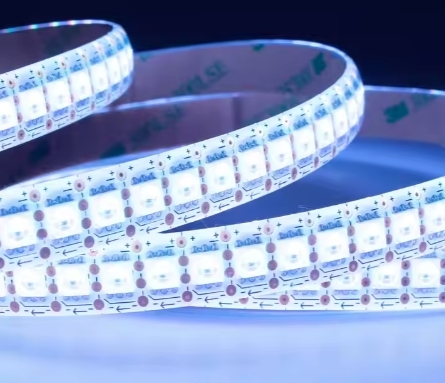 Luz LED de banda blanca caliente SMD 2835 Lámparas de luz DC 24V 10mm 12mm Decoración de iluminación de PCB