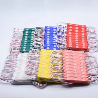 Módulo LED multicolor Inyección Retroiluminación Alto Brillo Impermeable IP65 12V SMD 3535 Perfecto para Letras de Canal COB