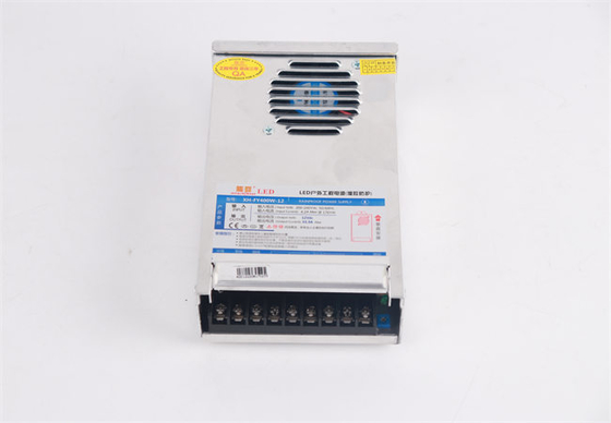 Fuente de alimentación LED de 400W, DC12V, de alta eficiencia, de aluminio a prueba de lluvia para iluminación LED