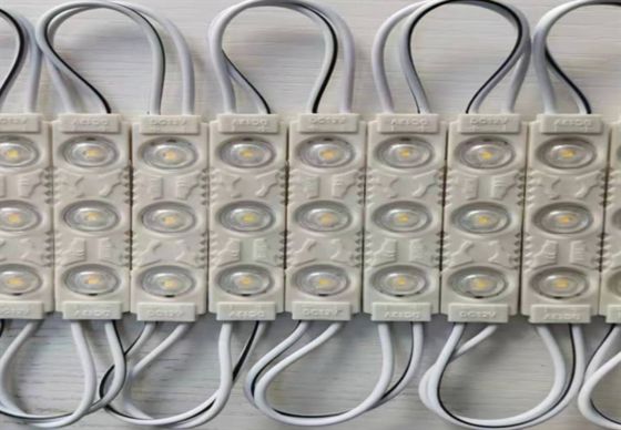 Módulo LED SMD2835 de alto brillo 150LM RGB 1.2W DC12V a prueba de agua para publicidad interior y exterior