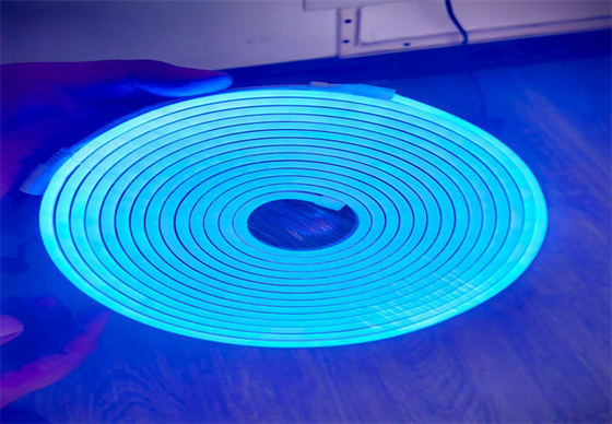 Alta luminosidad RGB de color completo DC12V Neón Flexible Luz de banda LED para iluminación de cinta de pared flexible