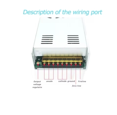CE RHOS Listado 110V 220V AC LED Driver Fuente de alimentación IP67 Impermeable al aire libre 3 años de garantía para el proyecto de luz de banda LED