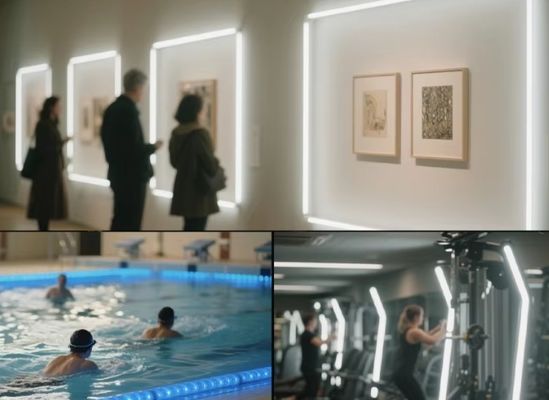 Tira de LED COB de alto brillo y alta luminosidad 5V 12V 24V 220V 2700k-6500k, cinta de luz LED para el hogar, hotel y oficina