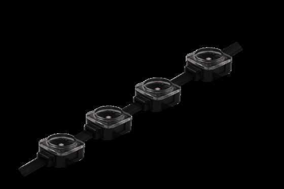 Fuente de luz puntual de 25 mm RGB DC12V Signos publicitarios Edificios exteriores Iluminación paisajística Fuente de luz puntual LED impermeable